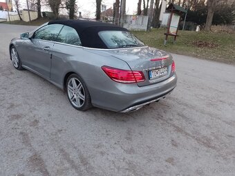 Predám Mercedes E 250 Cabrio 150kw ročník 2014 - 5