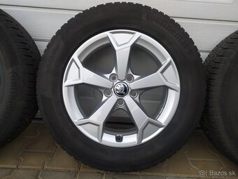 Orig. sada Audi, VW, Škoda, Seat 5x112 R17 + pneu 215/65 R17 - 5