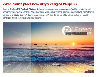 Predám 4K televízor PHILPS 50PUS7304 Ambilight - 5