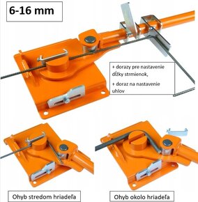 Ohybačka na roxor, strmienka, haky, armatúra - 5