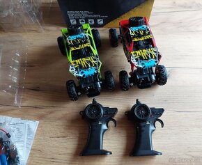 2x RC Terénny Jeep King Turned 2,4 GHz, 6x batéria, 4WD - 5