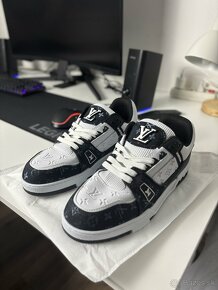 Louis Vuitton Tenisky Trainers Čierne - 5