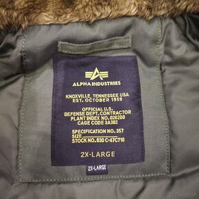 Alpha industries zimná bunda - 5