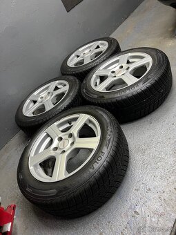 Alu disky plus pneu 5x112 r16 205/55 r 16 - 5