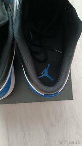 Nike Air Jordan 1 Low White/Royal Blue veľ. 45,5 - 5