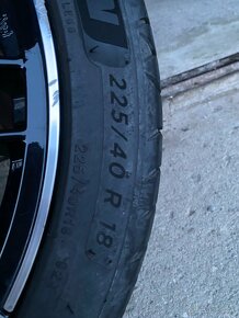 Predám hliníkové disky MSW + letné pneumatiky 225/40 R18 - 5