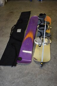 Snowboard a príslušenstvo len za 100€ - 5