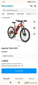 Predam detsky elektrobicykel apache tate 24" - 5