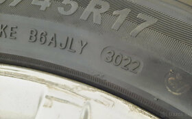 letné pneu 225/45 R17 6-7mm DOT 2022 - 5