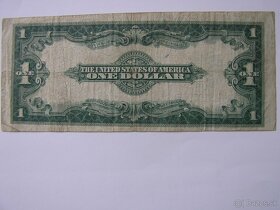 VZÁCNE USA DOLÁRE-SILVER CERTIFICATE_VELKÉ BANKOVKY - 5