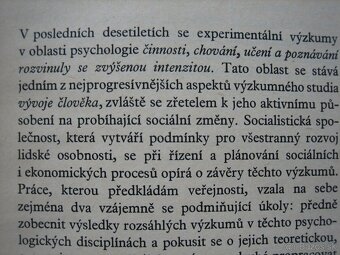 Činnost a poznávání, Josef Linhart. psychológia pedagogika - 5