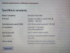 Predám notebook Asus S56C - 5