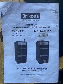 Kotol na tuhé palivo Brikona 20 kW - 5