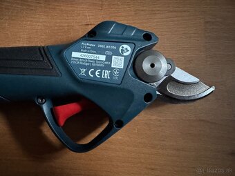 Akumulátorové záhradné nožnice Bosch Pro Pruner 12V - 5