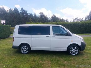 Vw T5 1.9tdi orig.bez DPF, S.kniha, 9míst, bez koroze, pěkný - 5