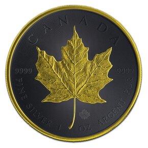 Investicne strieborné mince Maple Leaf 100 ks svet - 5