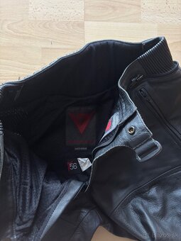 Kožené moto nohavice Dainese 56 - 5