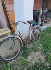 Starožitný retro bicykel - 5