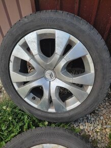 Elektróny Citroen 4x108 R17+ letné pneu Goodyear 215/50 R17 - 5