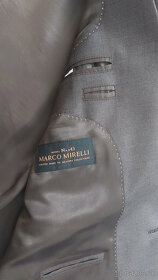 Pánsky oblek - Marco Mirelli - sivý - 5