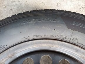 Sada plechových kolies 5x112R17+pneu 215/65R17 - 5