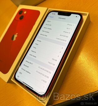 iPhone 13 128GB red - 5