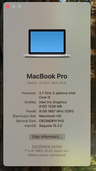 Predám MacBook Pro - 5