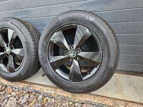 ŠKODA NANUQ KODIAQ 5x112 17"+Continental 215/65 R17 - 5