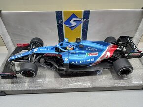 3X F1 BWT ALPINE RENAULT FERNANDO ALONSO SOLIDO 1:18 - 5