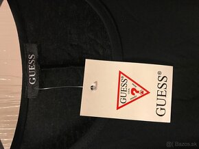 NOVÉ GUESS black tunikove tricko z visackami L - 5