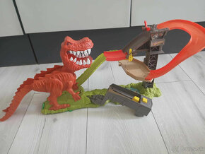 Hot Wheels autodráha - Dinosaurus, T-Rex - 5