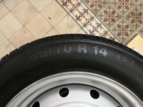 165/70 R14 kompletne obuté vyvážené letné - 5