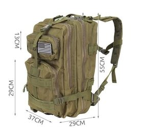 Vojenský batoh/ruksak 35l USA CAMO - 5