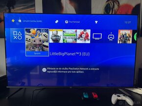 Playstation 4 + Dualshock 4 + 4 hry + kabeláž - 5