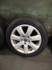 Predám tieto al.disky originál VW 5x112 R16 205/55 r16 - 5