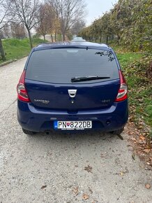 Dacia Sandero 1,2 16V benzin, 55kw,  r.v.5/2009 - 5