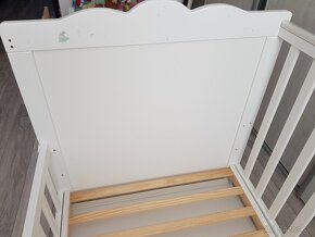 Detská postieľka Klups Marsell drawer 140x70 White - 5