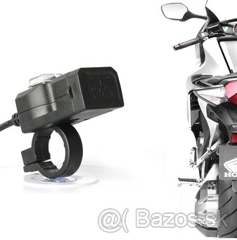 Zásuvka na motocykel pre USB - 5