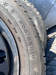 205/55r16 zimne komplet - 5