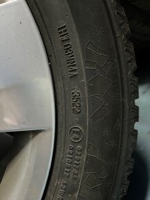 Predám obuté ALU 205/55R16 zima, 5x112 Octavia - 5