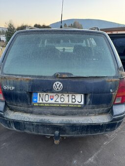 Volkswagen GOLF VARIANT 4,  1,9 TDI - 5