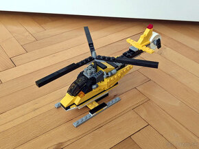 lego creator 6745 : lietadlo, helikoptéra, stíhačka - 5