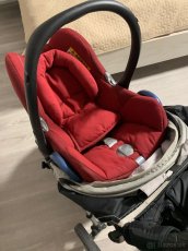 City mini jogger a Maxi Cosi set s adaptérmi a hračkami - 5