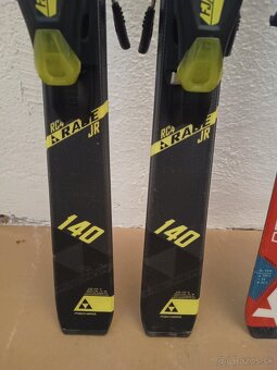 140 cm junior / detske lyze FISCHER a ATOMIC - 5