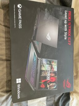 Predám Notebook ASUS ROG Strix G17 - 5