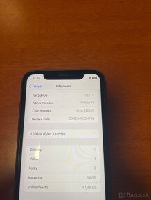 Iphone 11,black ,64GB - 5