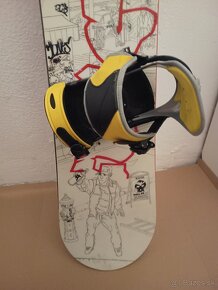 160 cm snowboard VOLKL, viazanie Burton - 5