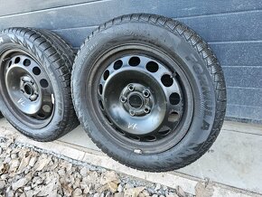 Plechové Disky 5x112+Zimné Pneu 205/55 R16 - 5