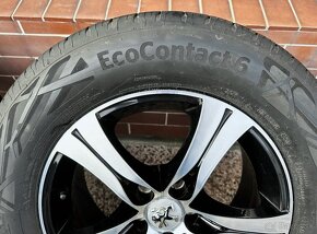 Alu disky AUTEC 5x100 R16 215/65 R16 letné CONTINENTAL - 5