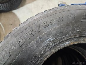 Zimne  pneu 215/65 r15 michelin - 5